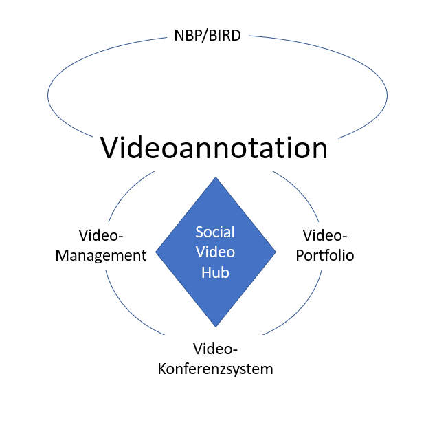 Darstellung Social Video Hub