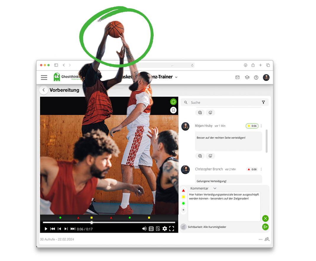 Social Video Basketball